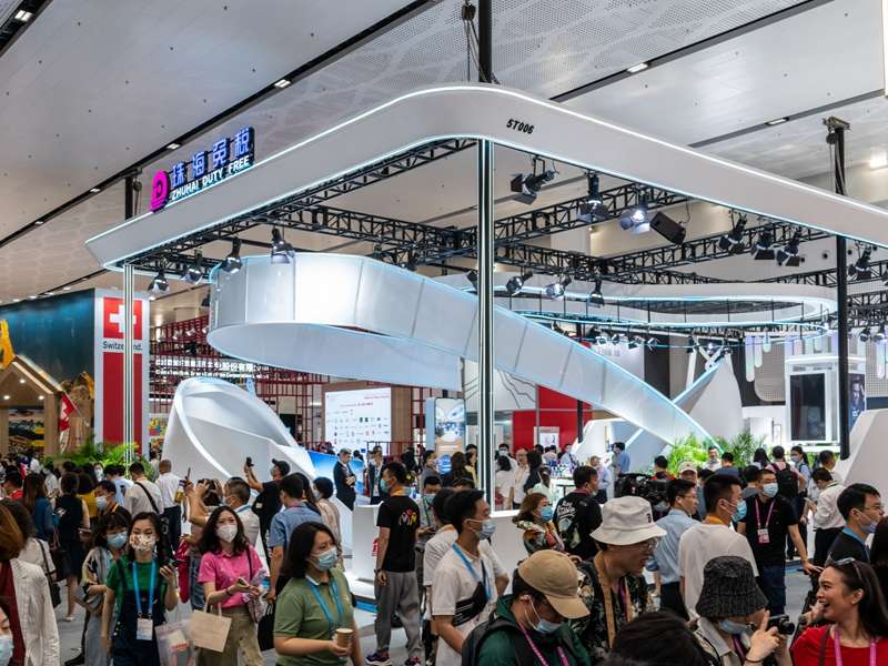 珠海免稅參展首屆消博會(huì )，助力海南自貿港建設